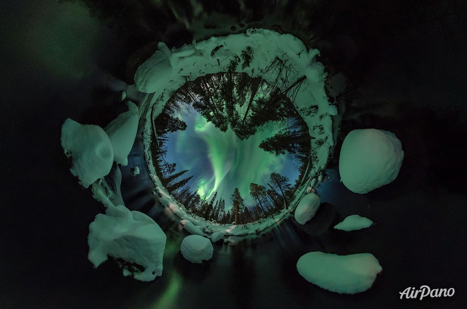 Northern lights on the Kola Peninsula Northern lights on the Kola Peninsula