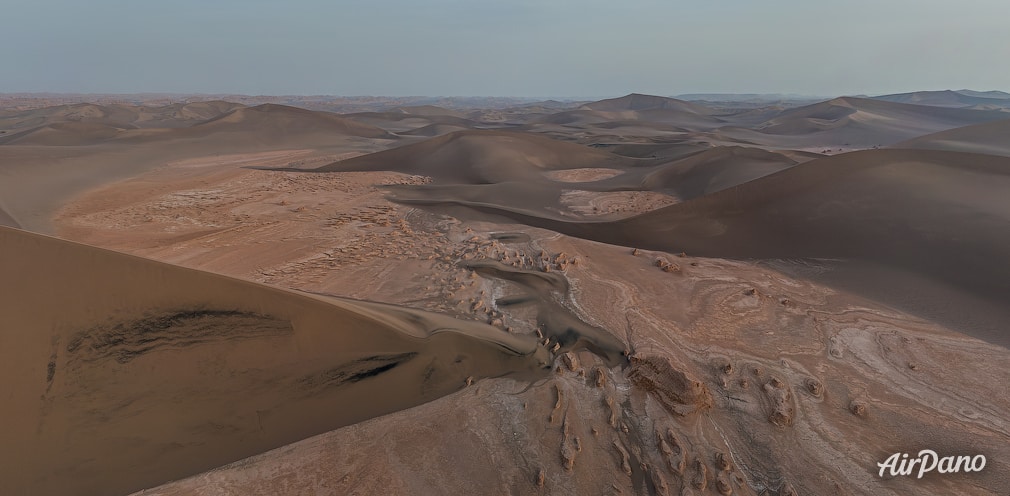 Over the Lut Desert Over the Lut Desert